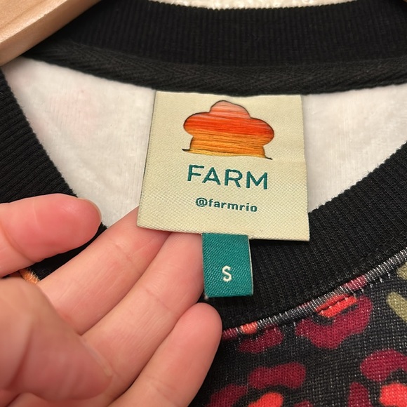 FARM Rio Wild Mix Sweater Size Small - Picture 7 of 8